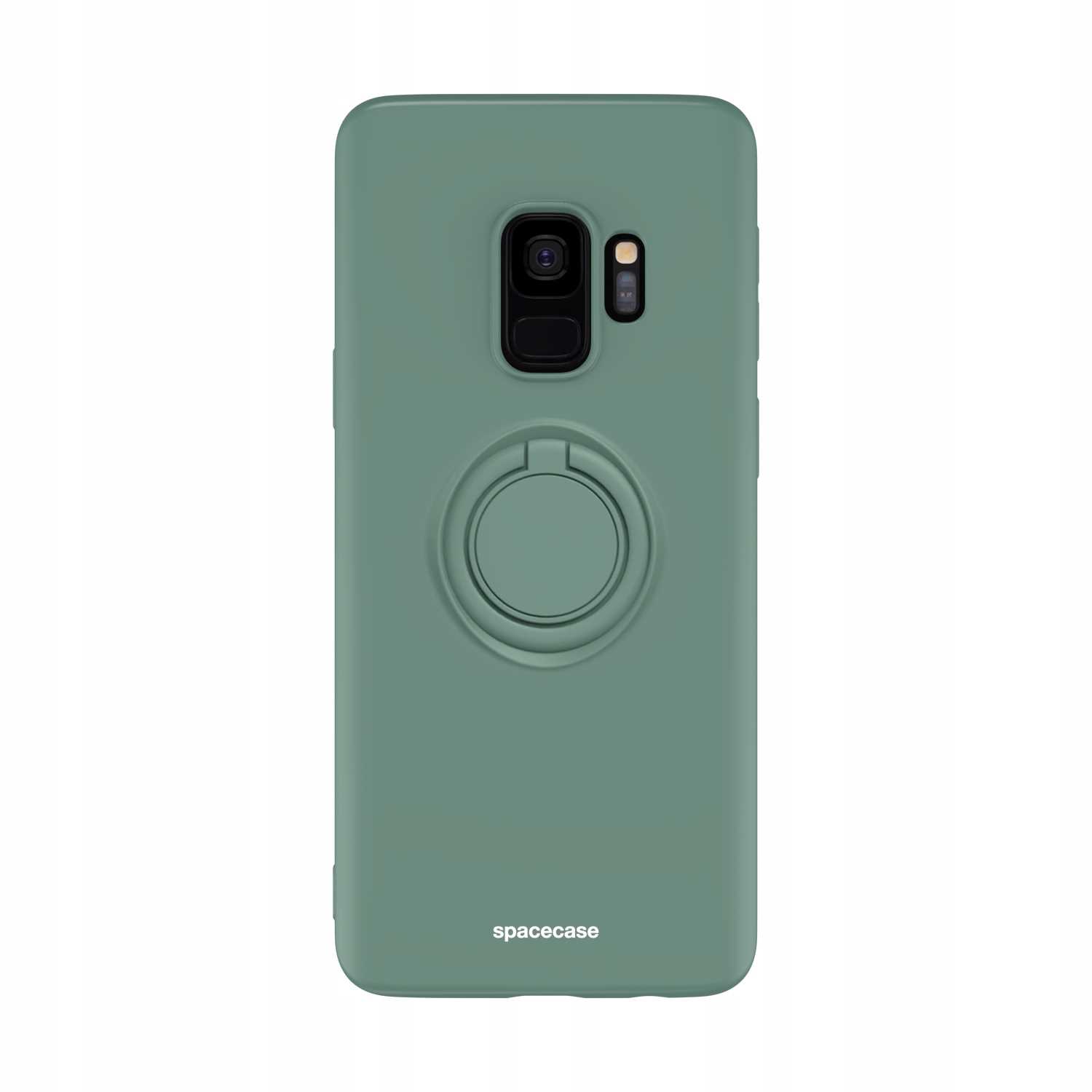 Spacecase Silicone Ring Galaxy S9 Dark Green
