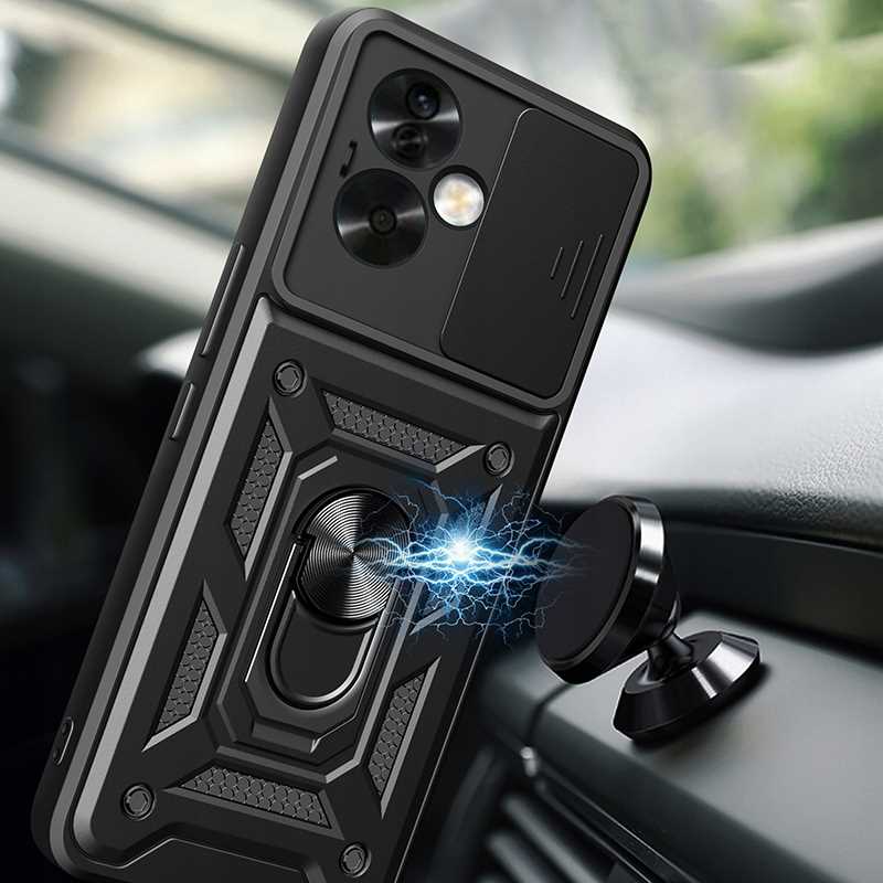 Spacecase Camring Oppo A79 5G black