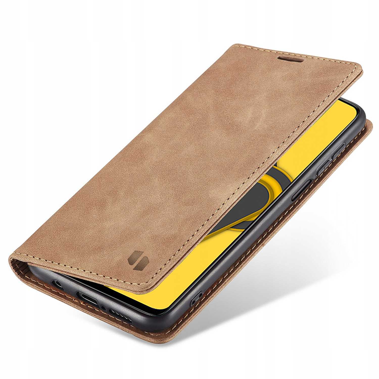 Spacecase Wallet Redmi Note 9S/9 Pro Light Brown