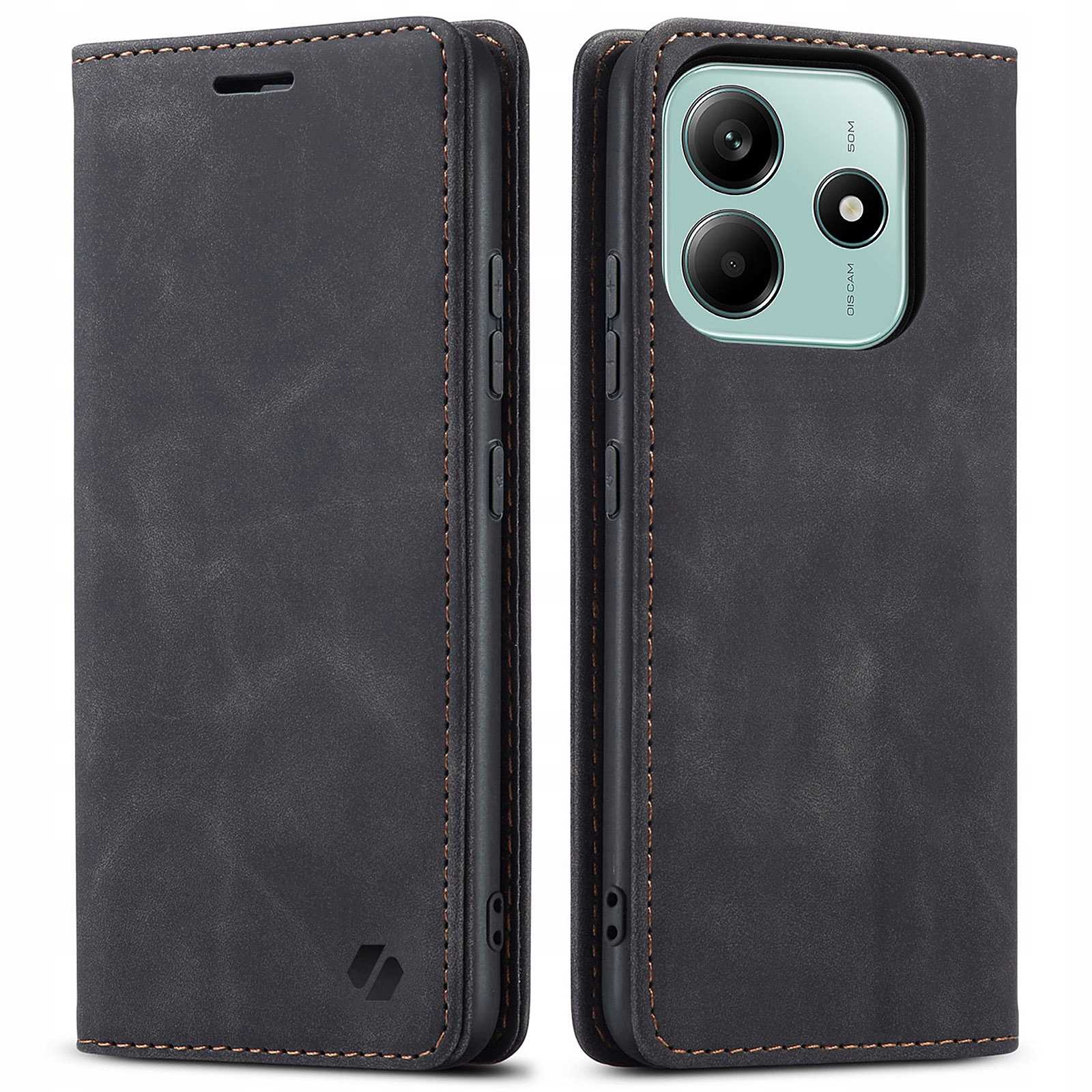 Spacecase Wallet Redmi Note 14 4G black