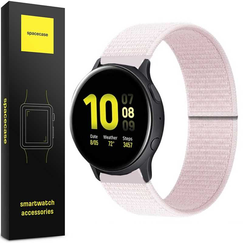 Spacecase Nylon Strap 20Mm Light Pink