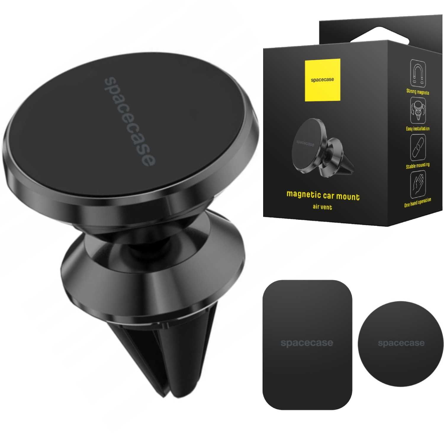 Spacecase Car Holder SC02 Air Vent Magnetic black