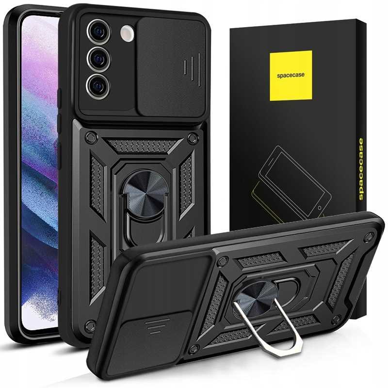 Spacecase Camring Galaxy S21 Black