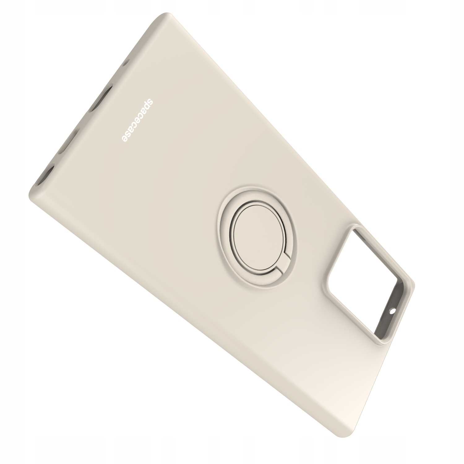 Spacecase Silicone Ring Galaxy Note 20 Ultra Bone