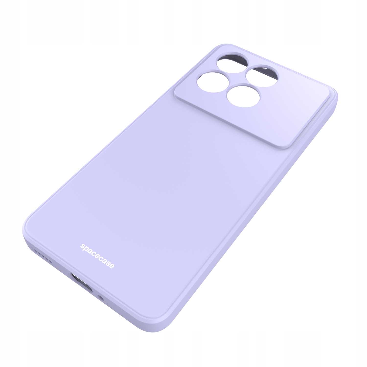 Spacecase Silicone Case Poco F6 Pro light purple