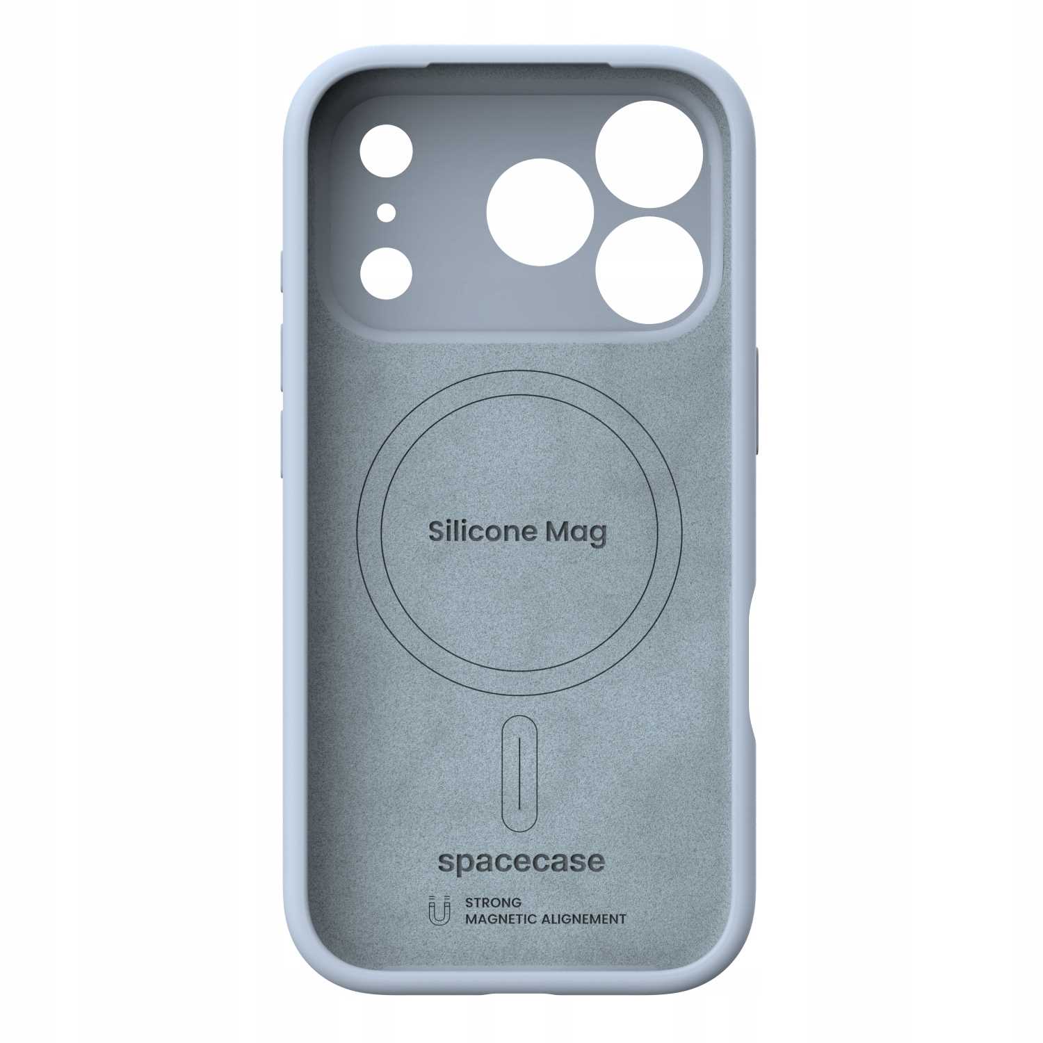 Spacecase Silicone Mag iPhone 17 Pro baby blue