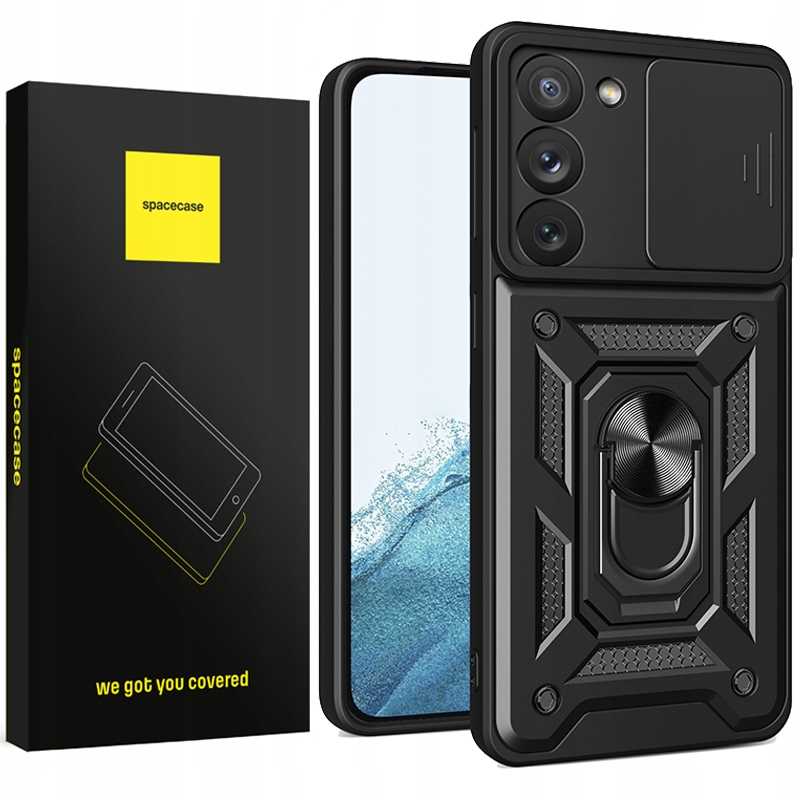 Spacecase Camring Galaxy S23+ black