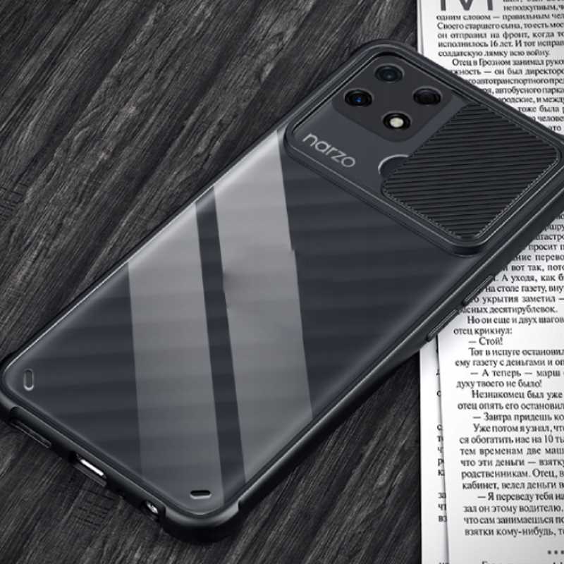 Spacecase Lenspro Realme 7I/Narzo 30A Czarny