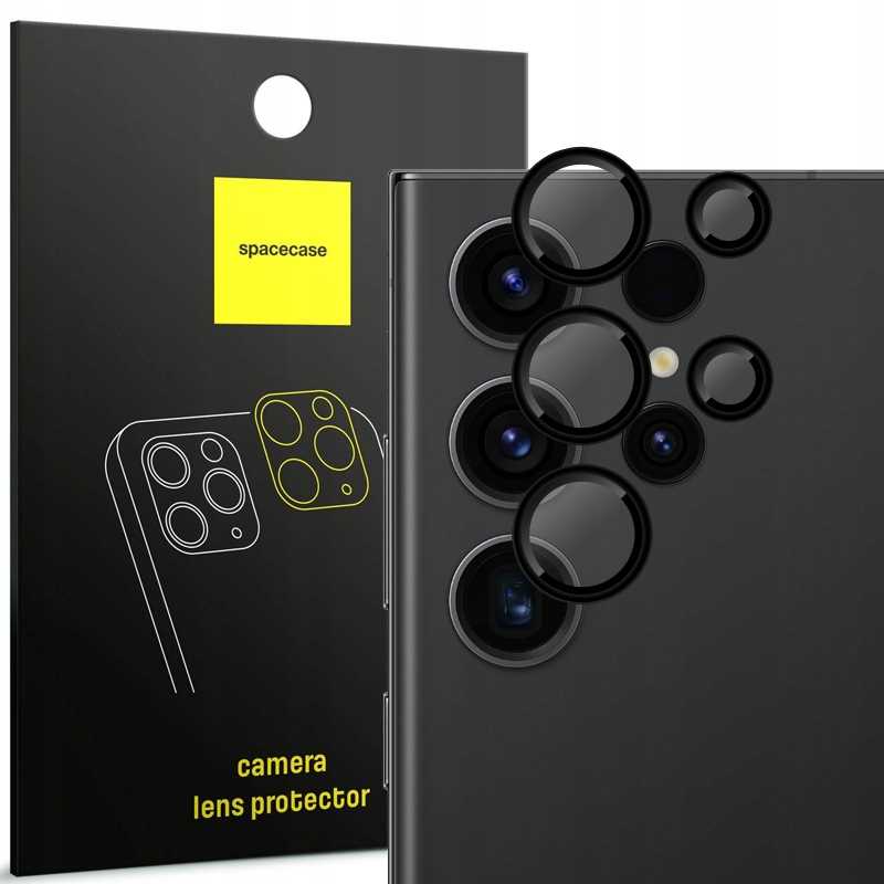 Spacecase Camera Ring Galaxy S23 Ultra Black