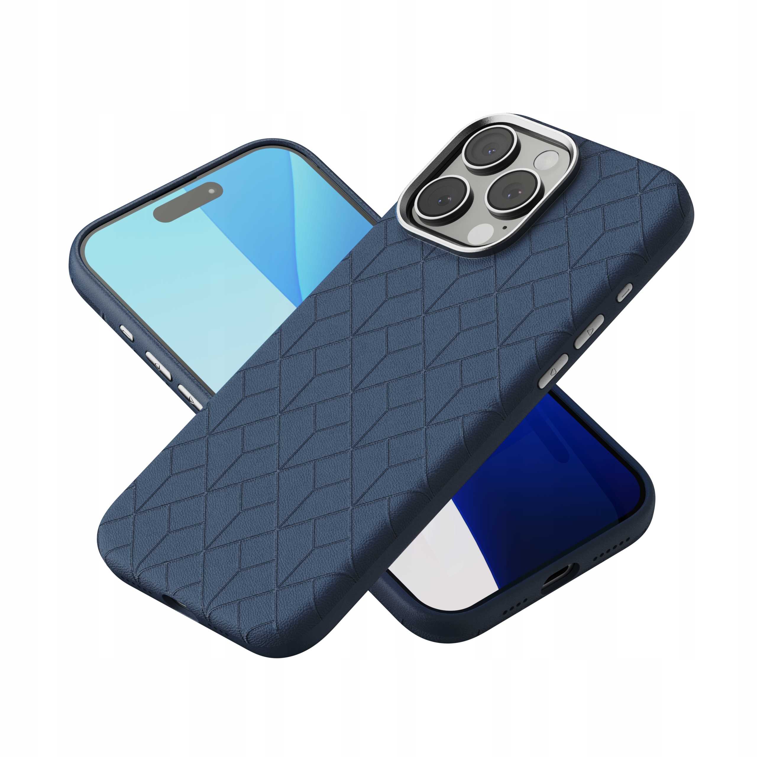 Spacecase Classy Mag iPhone 16 Pro Max dark blue