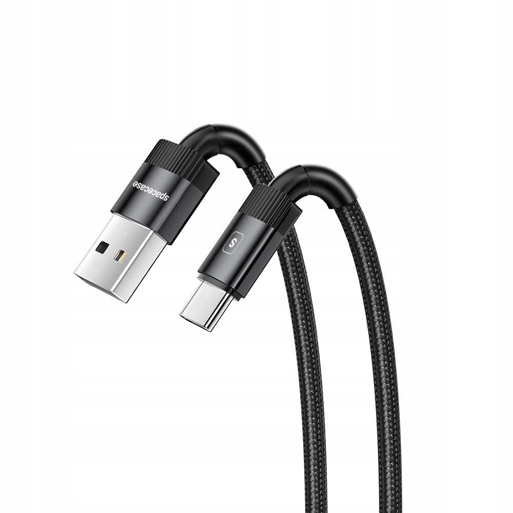 Spacecase Usb-C Cable 1M 3A Black