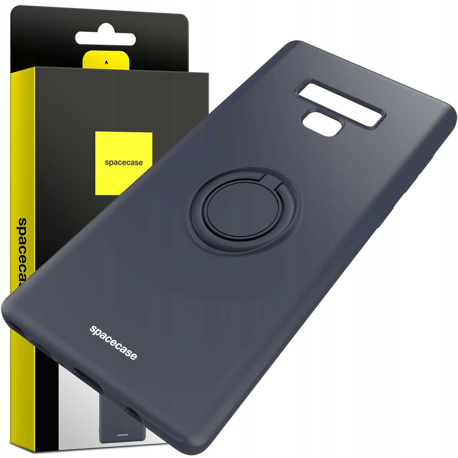 Spacecase Silicone Ring Galaxy Note 9 black