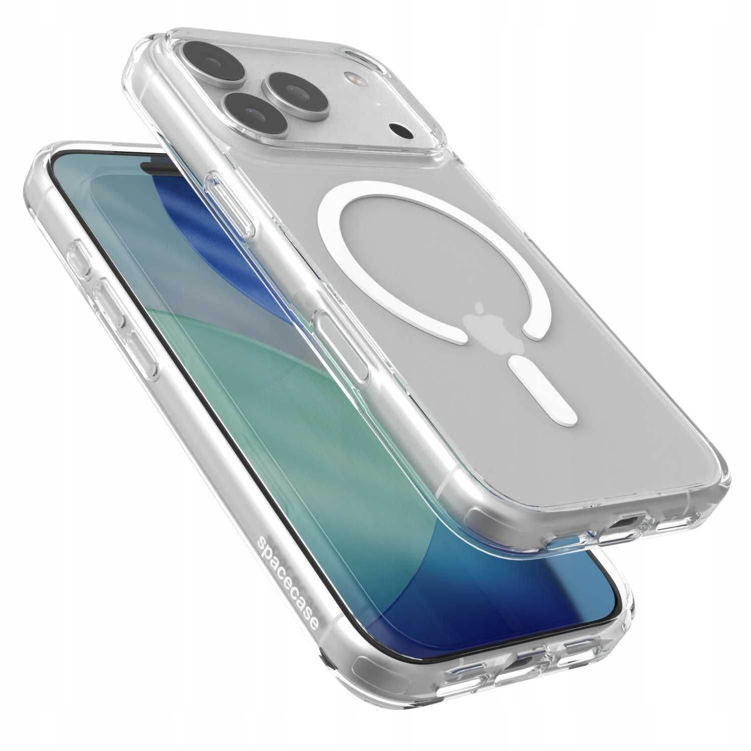 Spacecase Clear Mag Iphone 17 Pro White