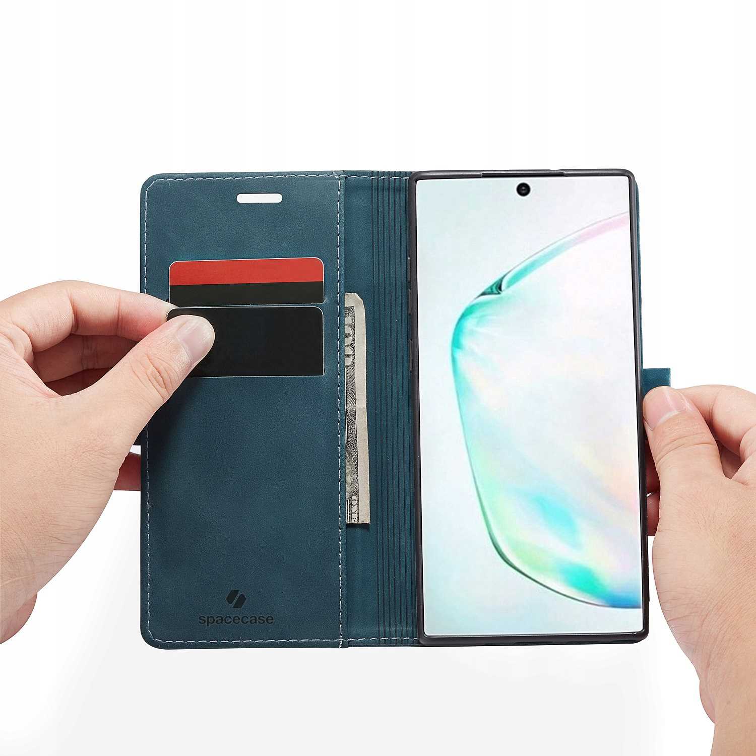 Spacecase Wallet Galaxy Note 10+ Blue