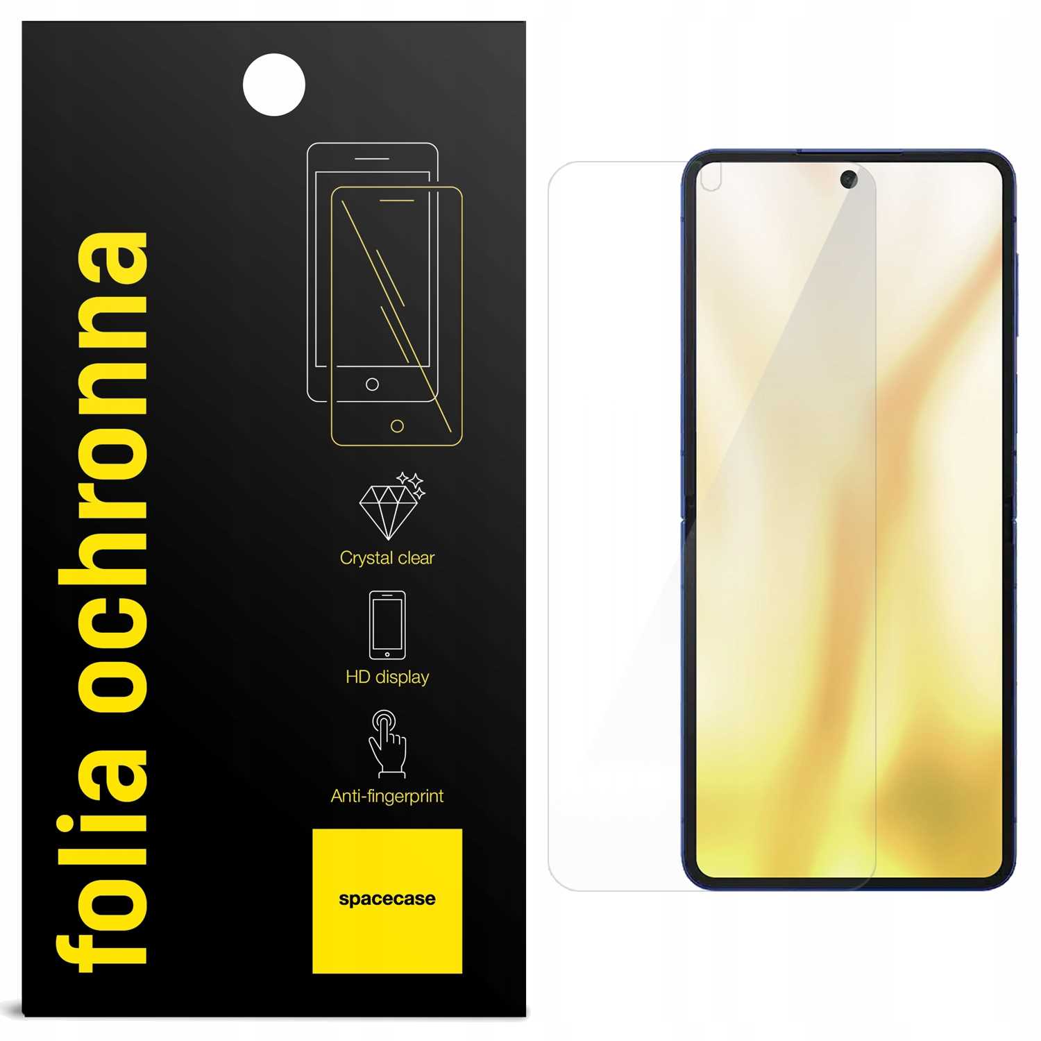 Spacecase Hydrogel Galaxy Z Flip 7 (big screen)