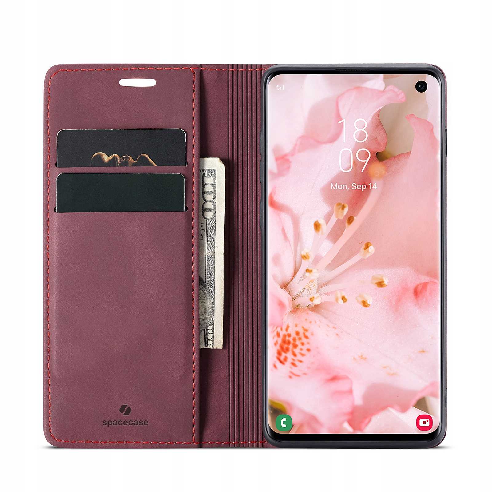 Spacecase Wallet Galaxy S10 Red