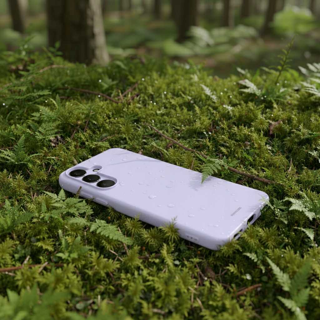 Spacecase Silicone Case 3.0 Galaxy S25 FE light purple