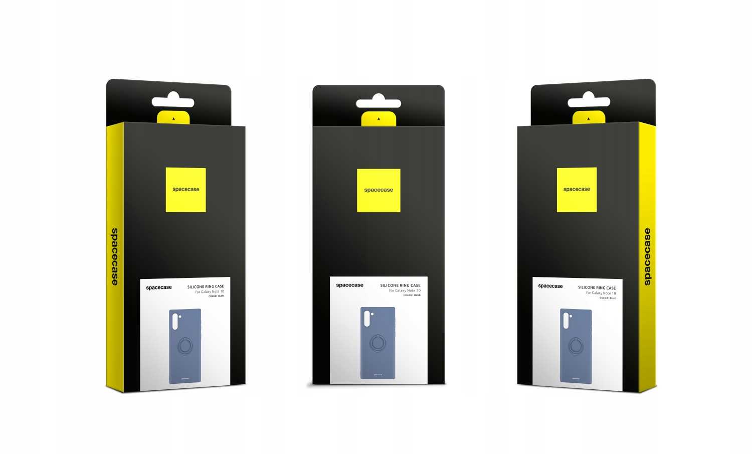 Spacecase Silicone Ring Galaxy Note 10 blue