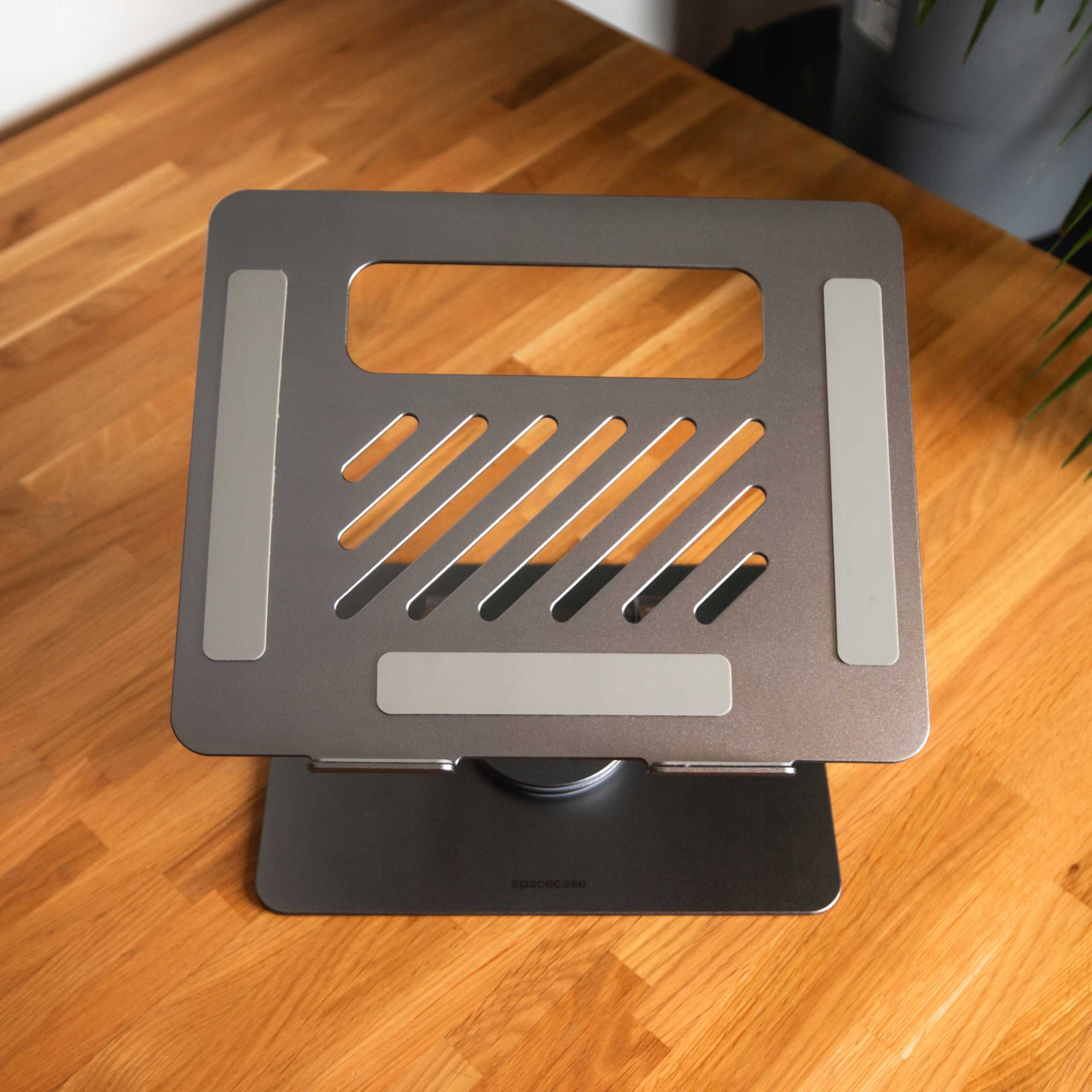 Spacecase Laptop aluminium stand 360 gray