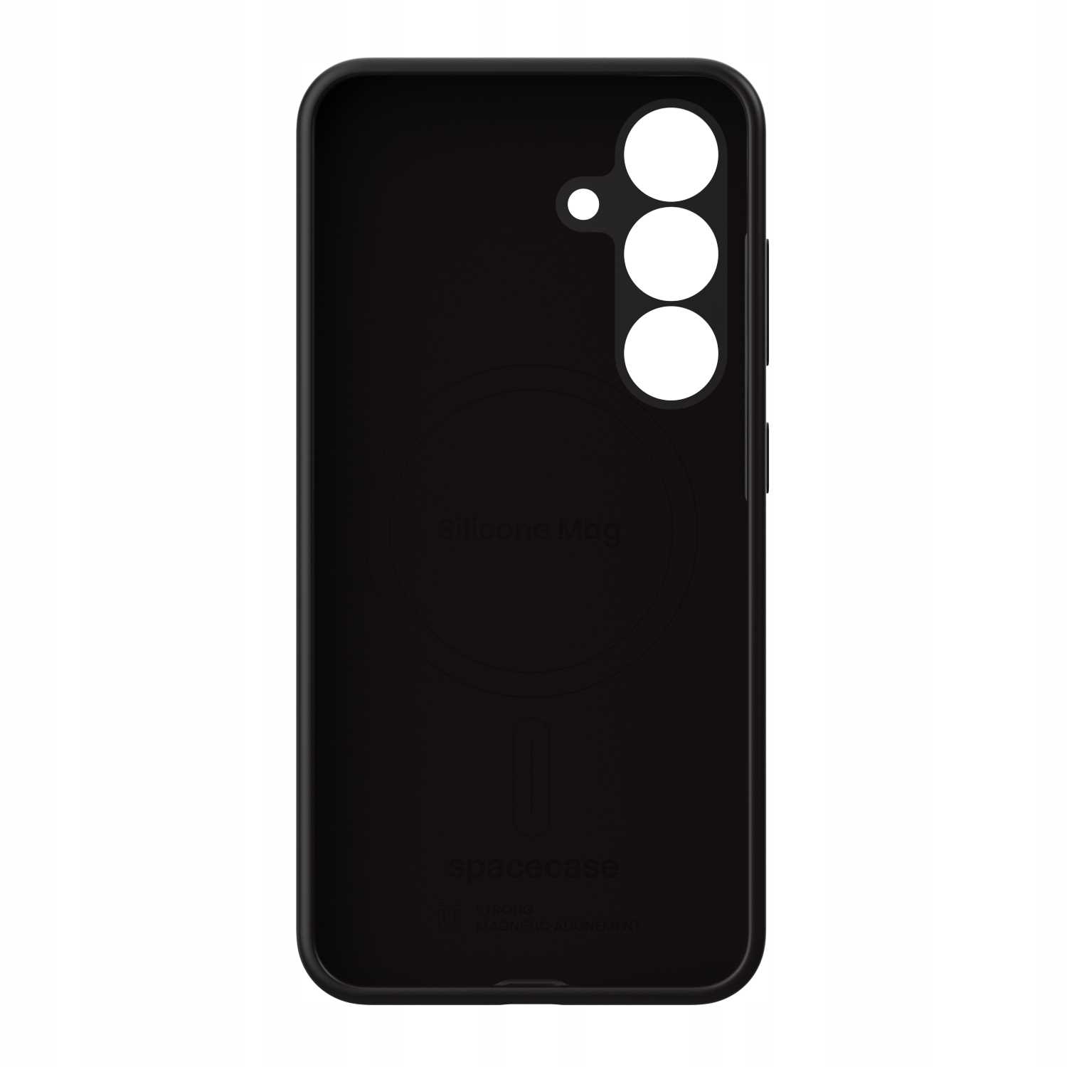 Spacecase Silicone Mag Galaxy S25 black
