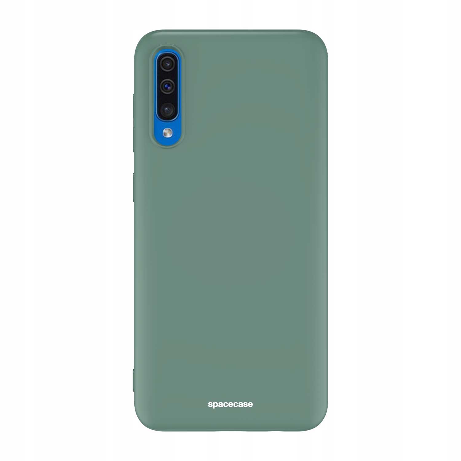 Spacecase Silicone Case Galaxy A50 dark green