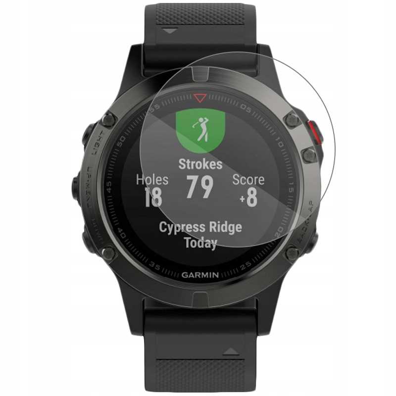 Spacecase Sw Glass 2.5D Garmin Fenix 5