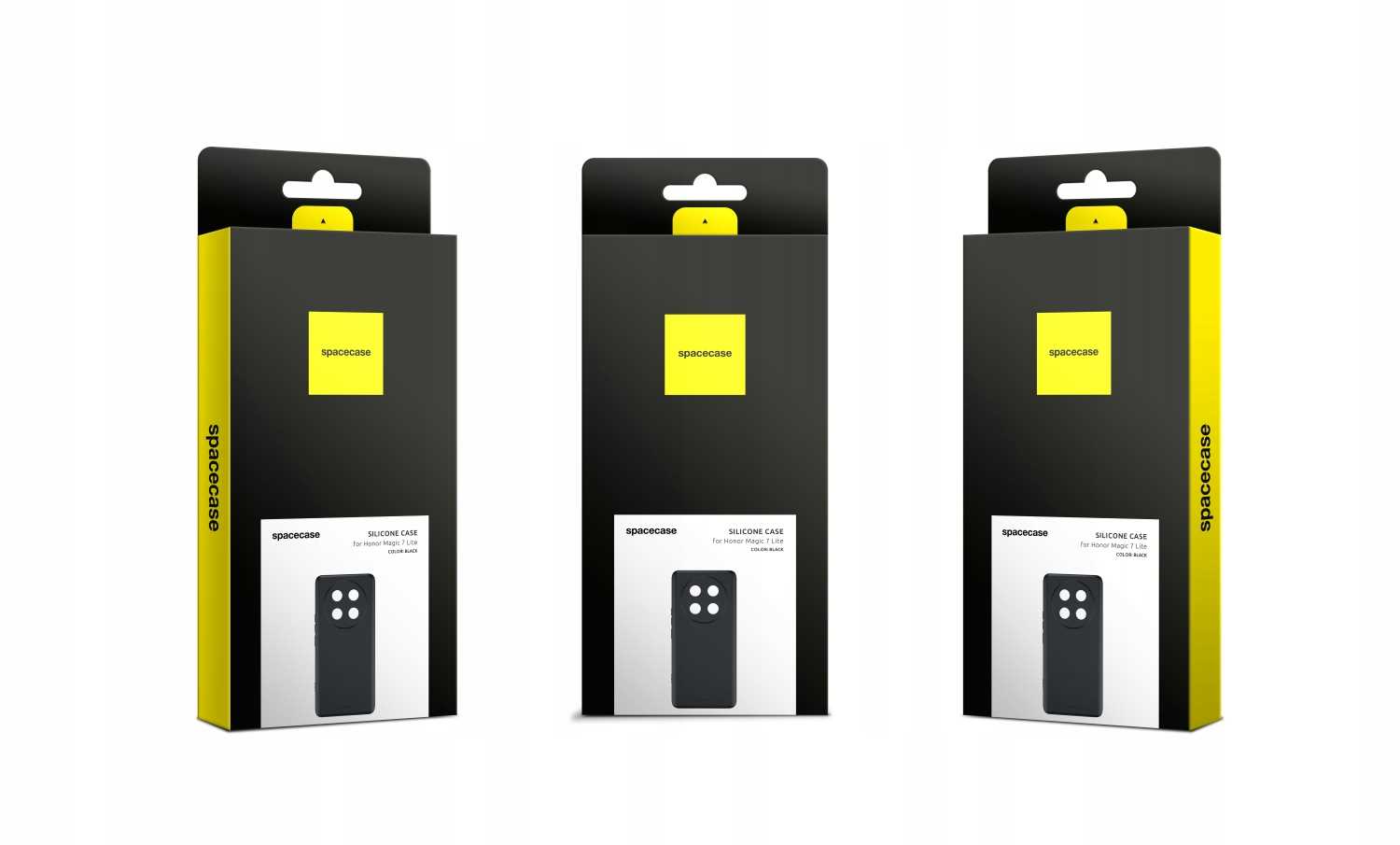 Spacecase Silicone Case 3.0 Honor Magic 7 Lite black