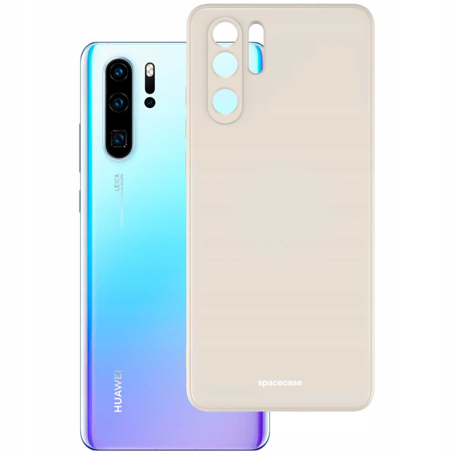 Spacecase Silicone Case Huawei P30 Pro Bone