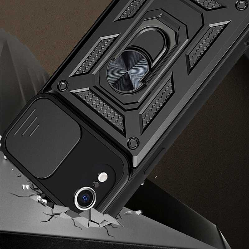 Spacecase Camring Iphone Xr Black
