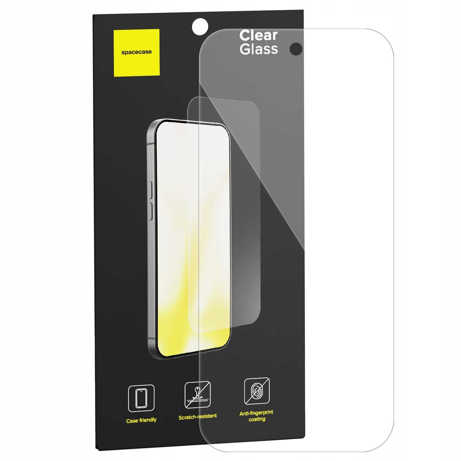 Spacecase Glass Clear 2.5D Google Pixel 9A