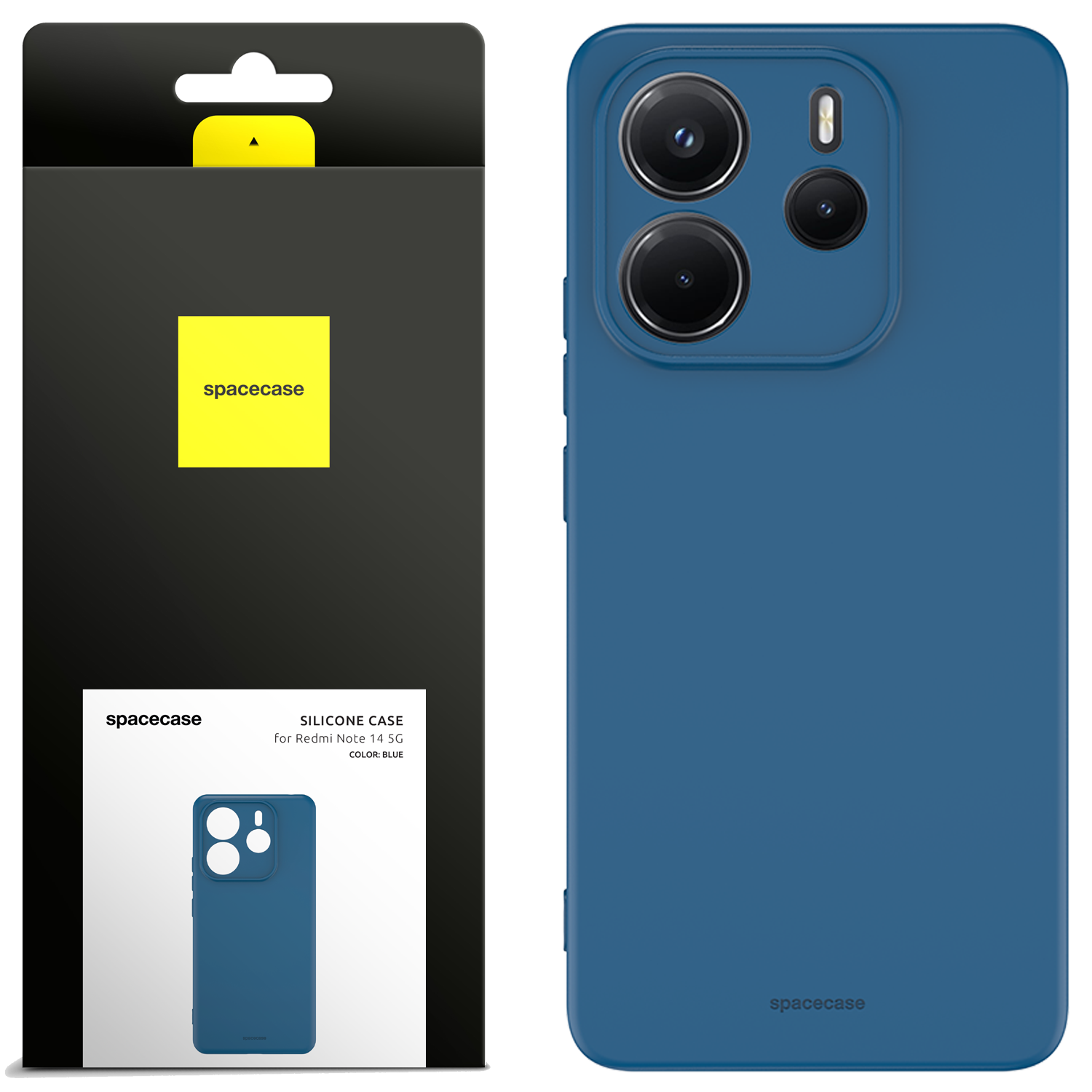 Spacecase Silicone Case 3.0 Redmi Note 14 4G Blue