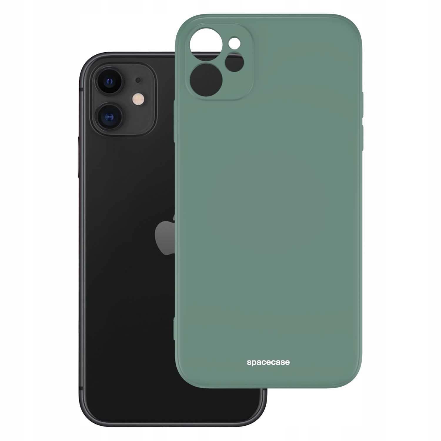 Spacecase Silicone Case Iphone 11 Dark Green