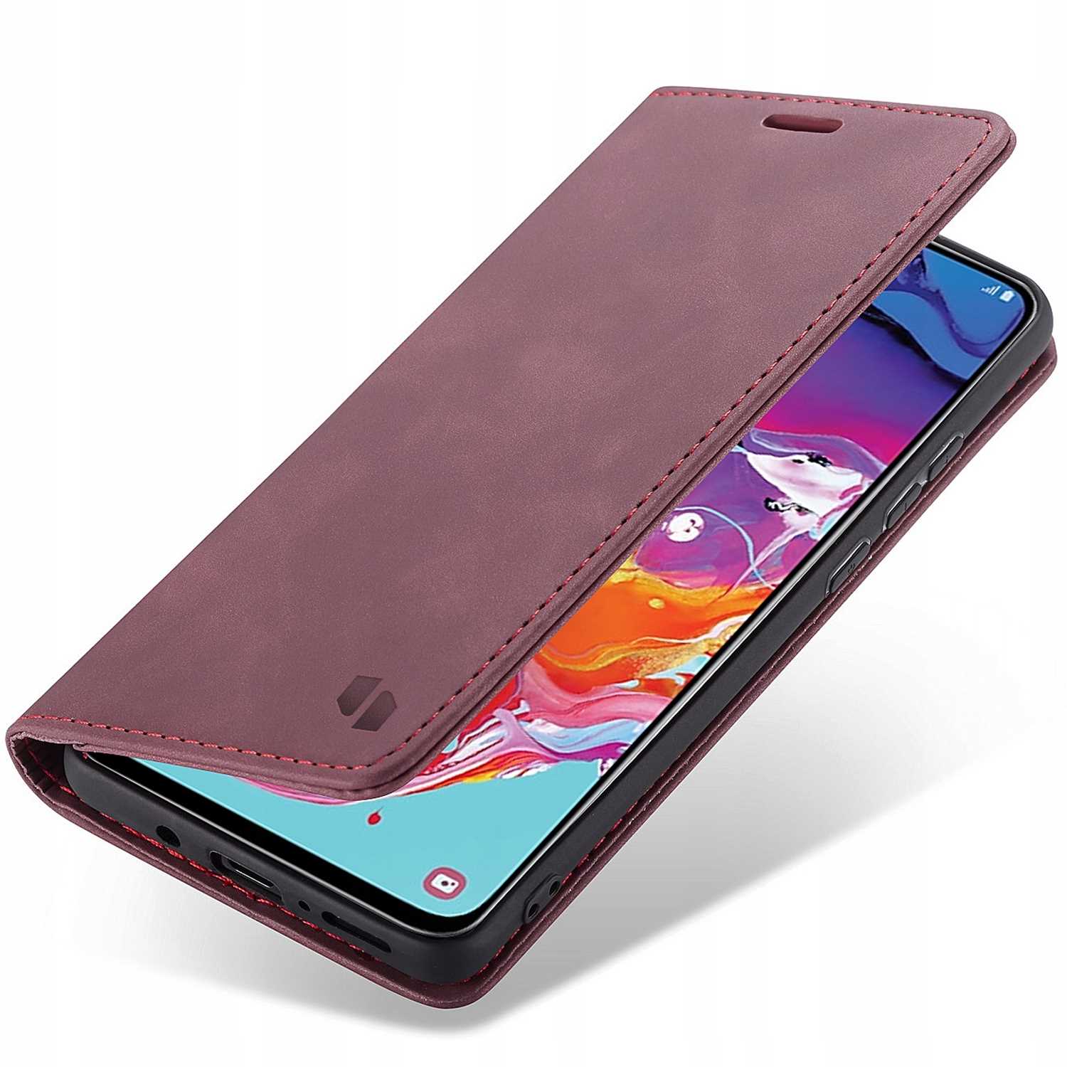 Spacecase Wallet Galaxy A70 red
