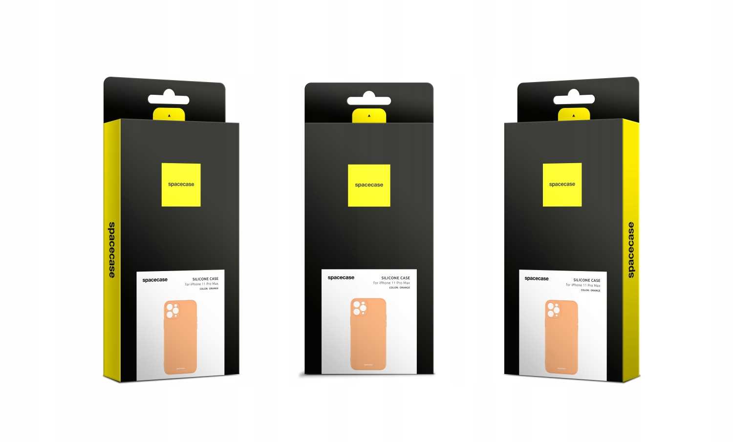 Spacecase Silicone Case iPhone 11 Pro Max orange