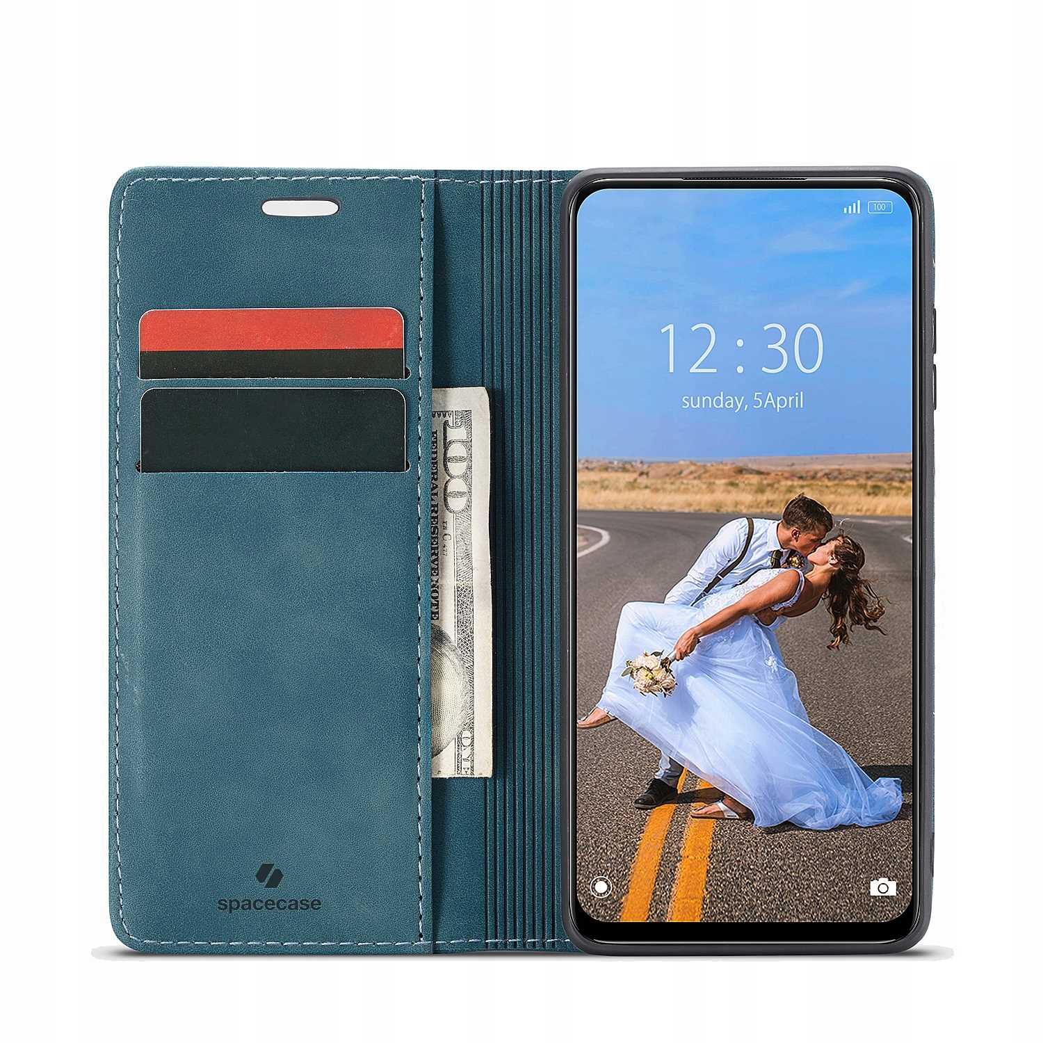 Spacecase Wallet Poco M3 Pro/Redmi Note 10 5G Blue