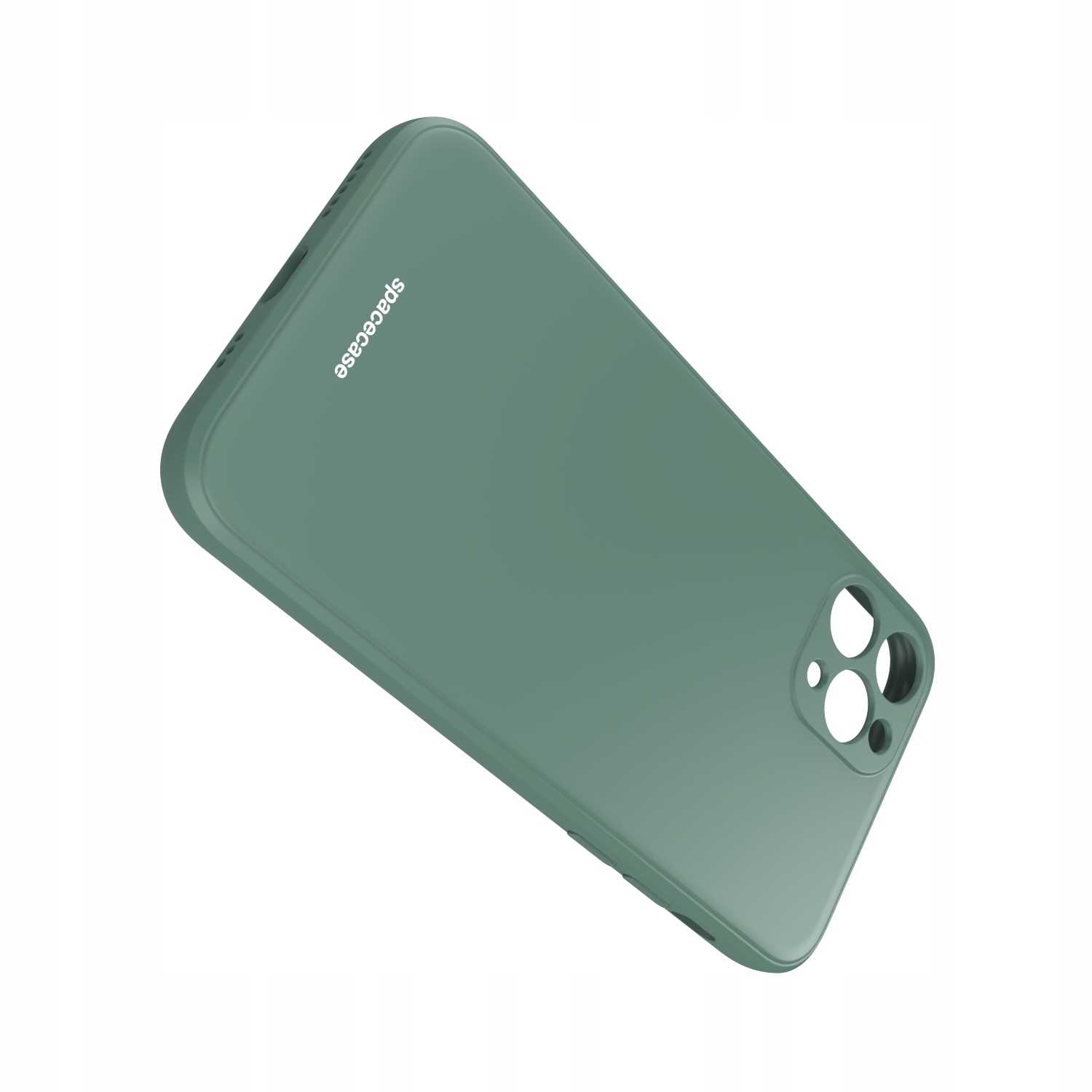 Spacecase Silicone Case iPhone 11 Pro dark green