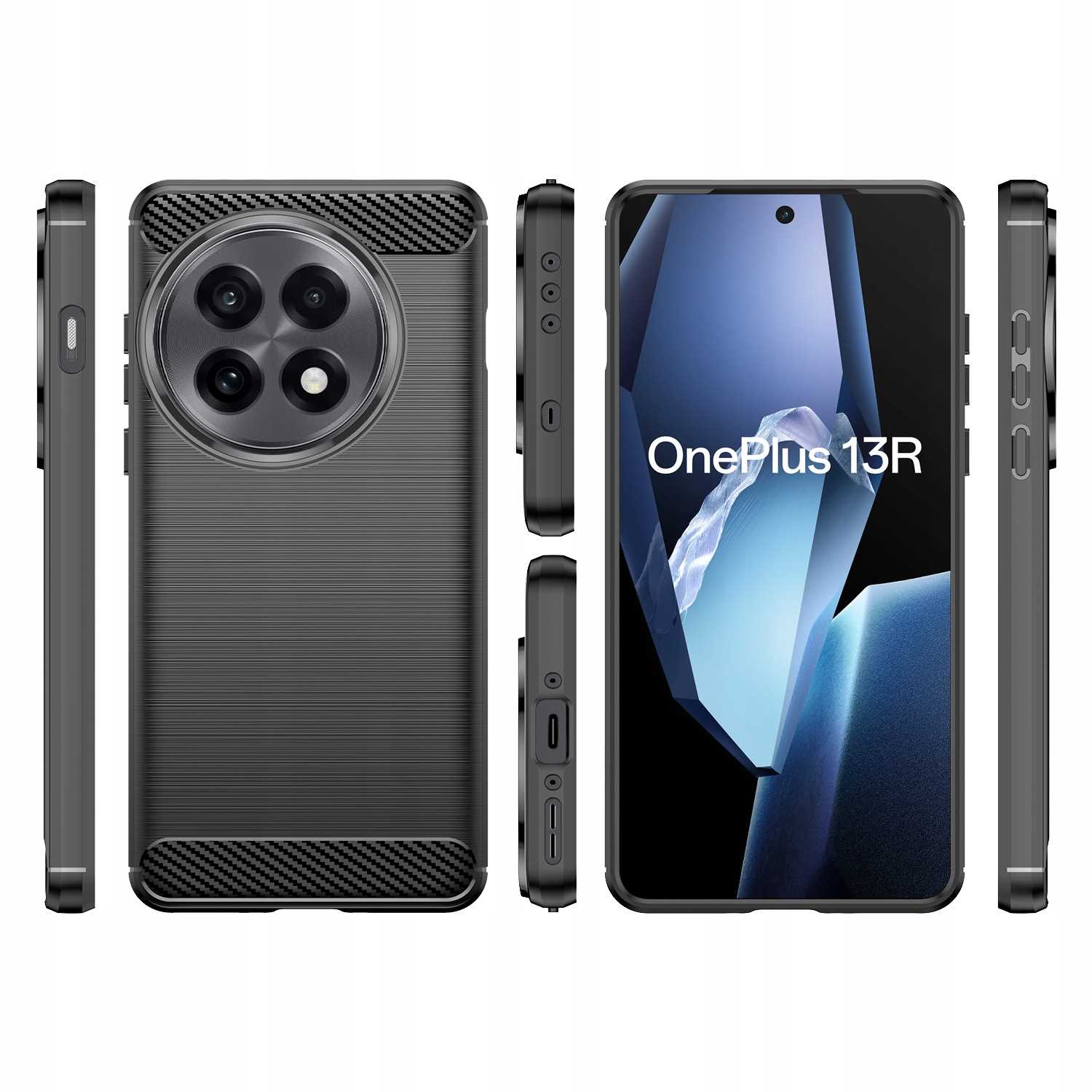 Spacecase Carbon Oneplus 13R Black