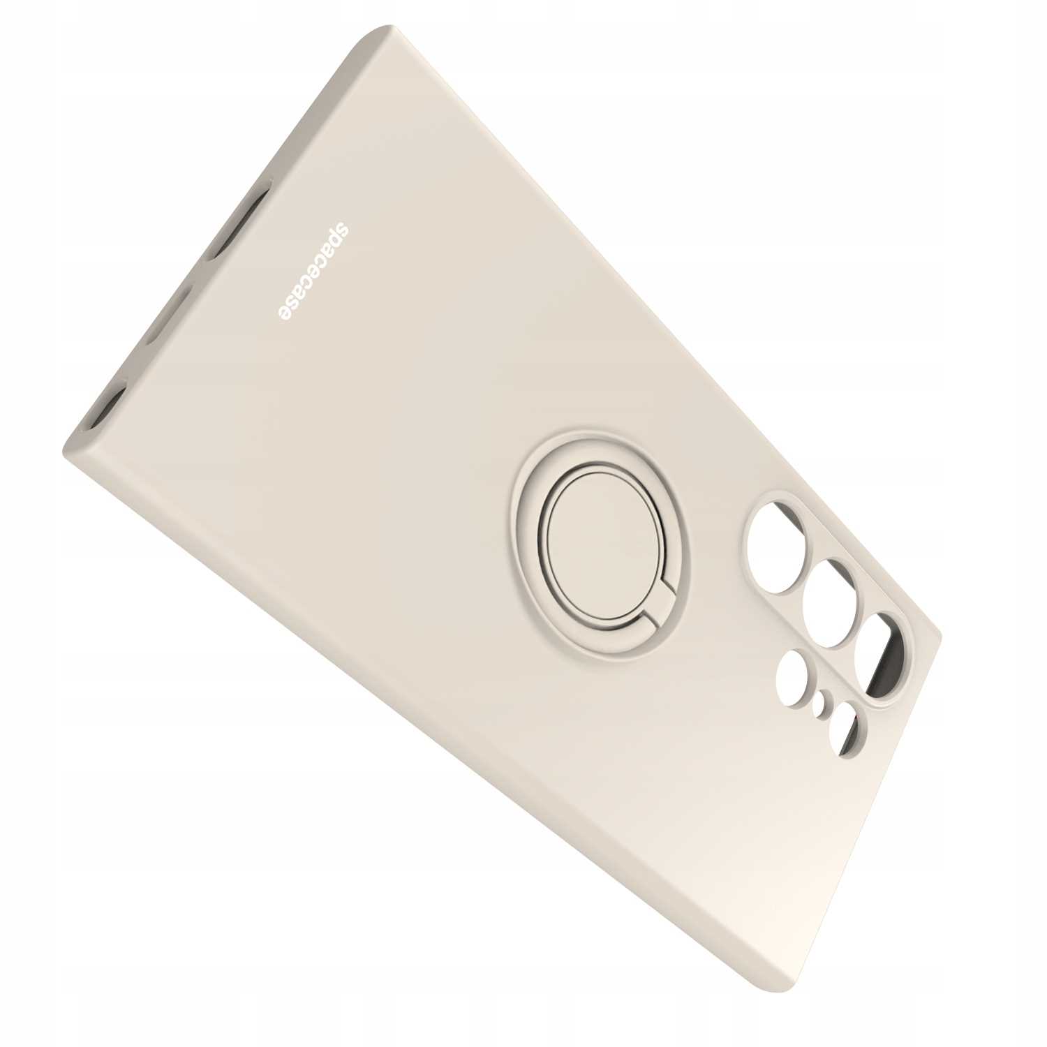 Spacecase Silicone Ring Galaxy S24 Ultra bone