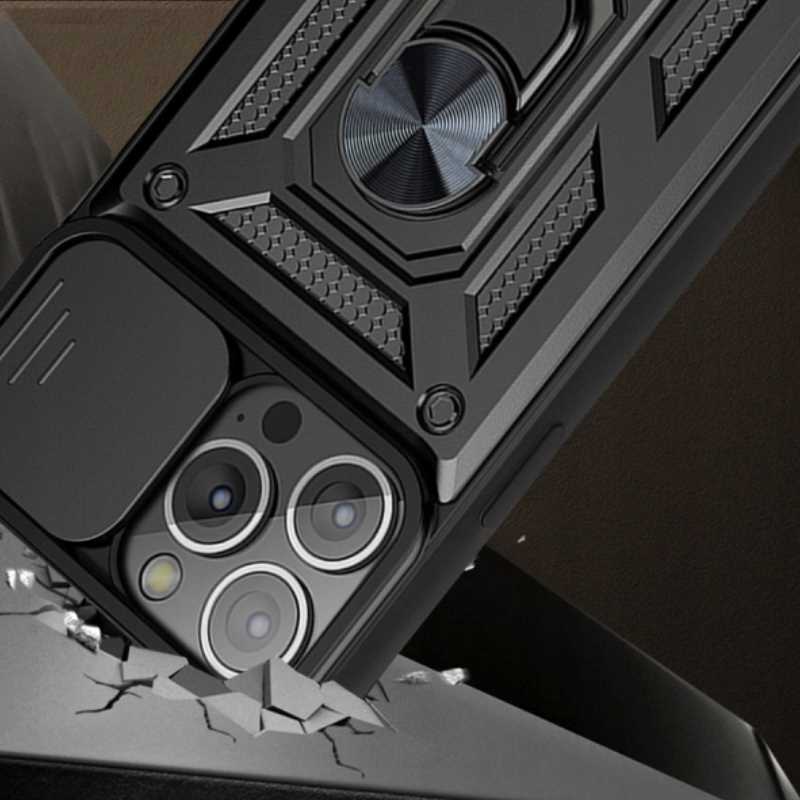 Spacecase Camring iPhone 14 Pro Max black