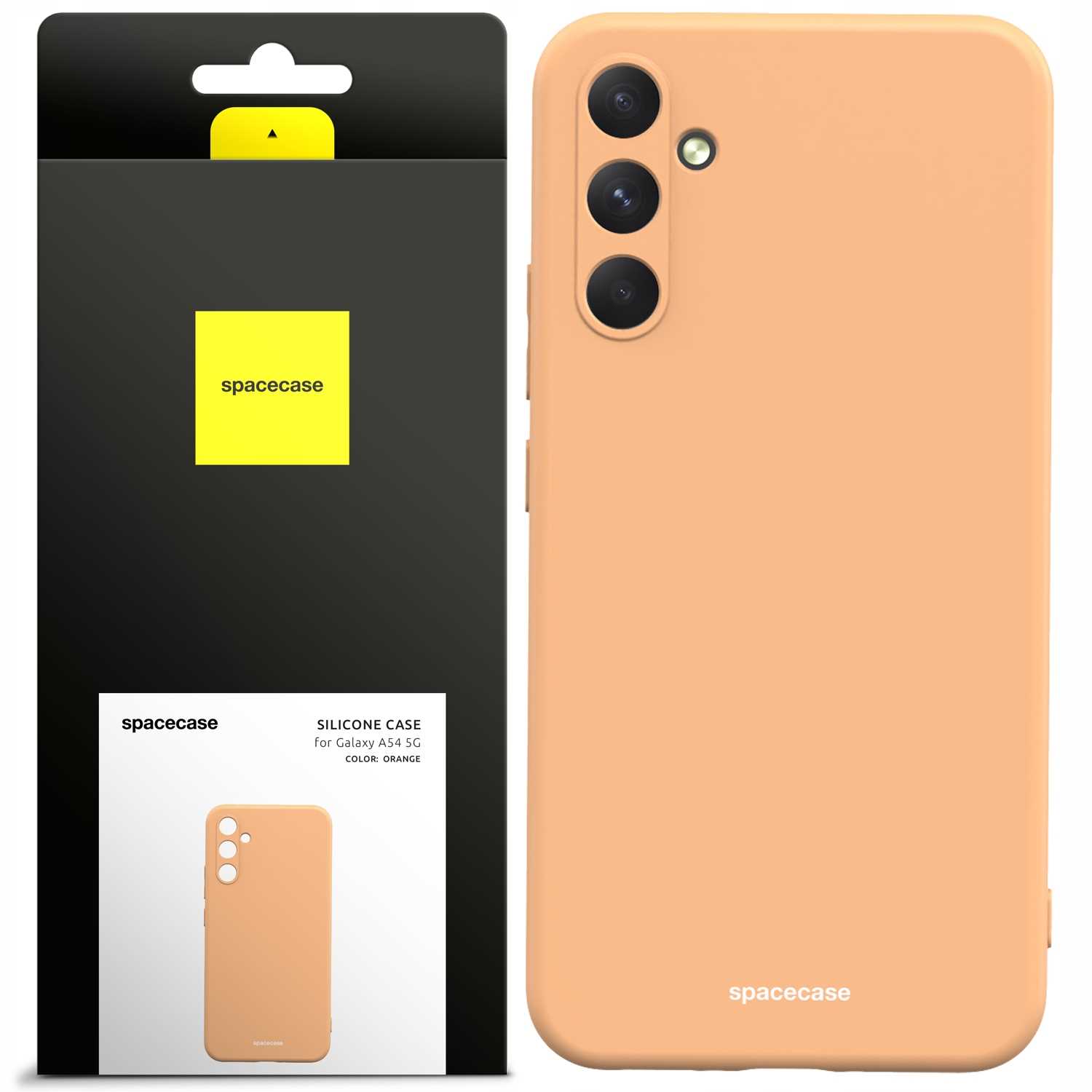 Spacecase Silicone Case Galaxy A54 5G orange