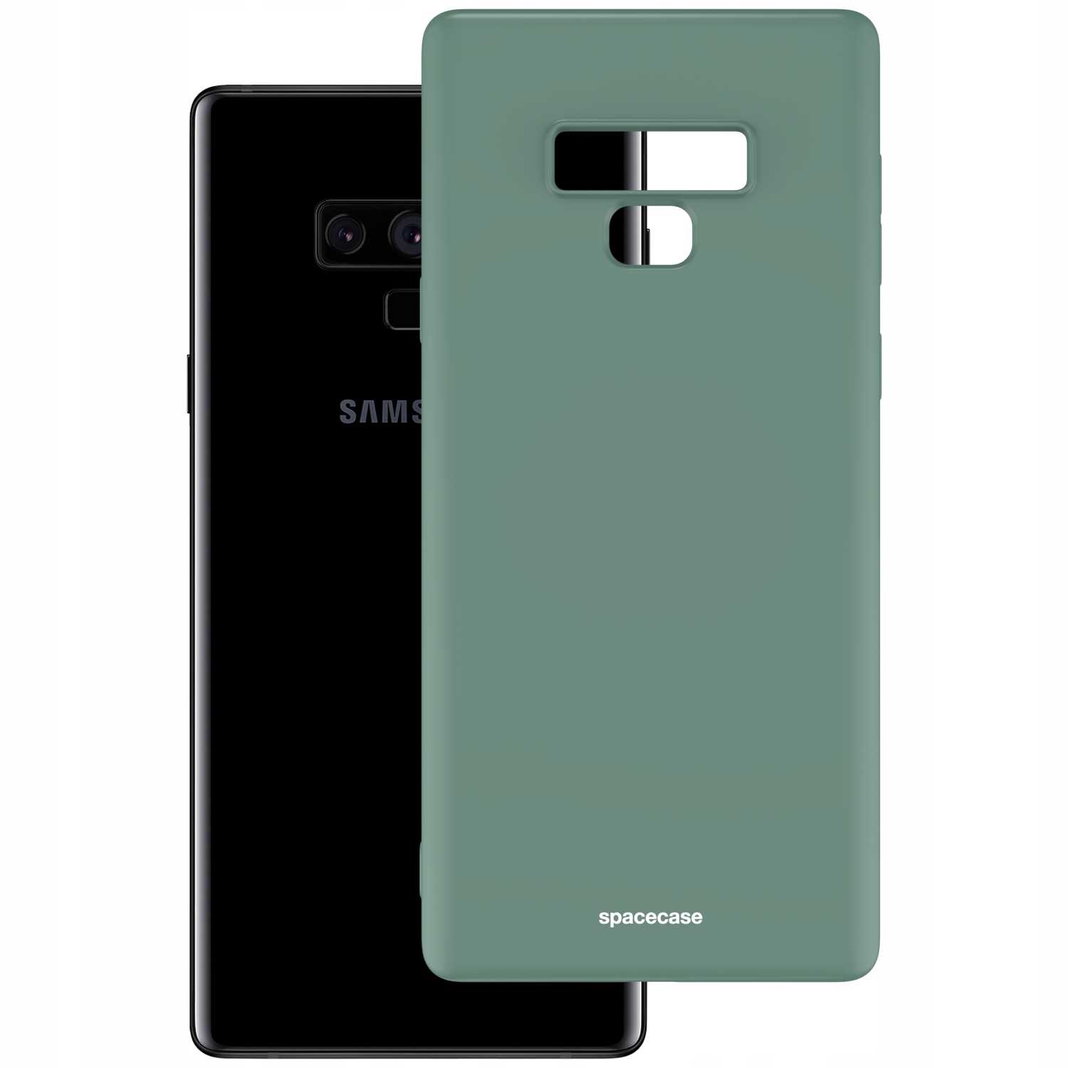 Spacecase Silicone Case Galaxy Note 9 dark green