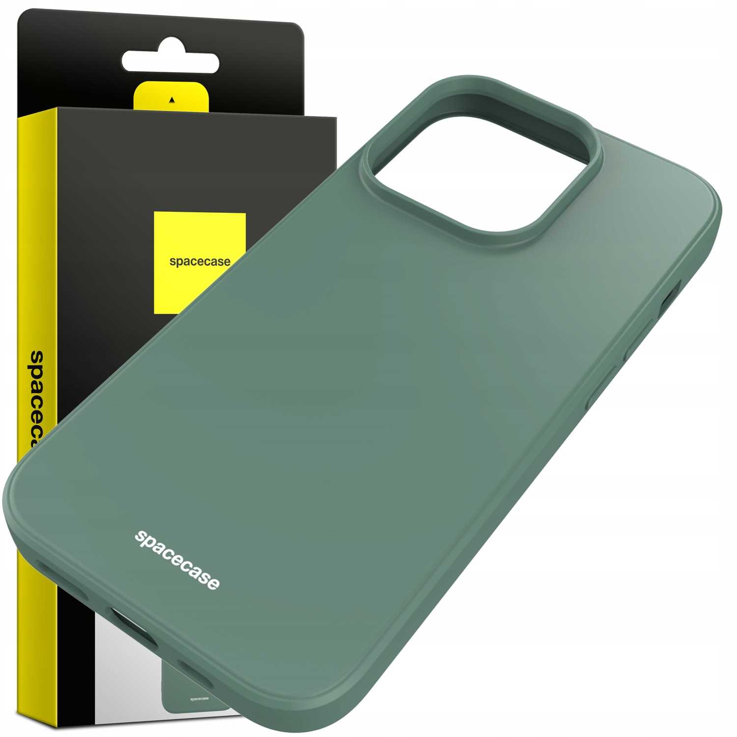 Spacecase Silicone Case iPhone 14 Pro Max dark green