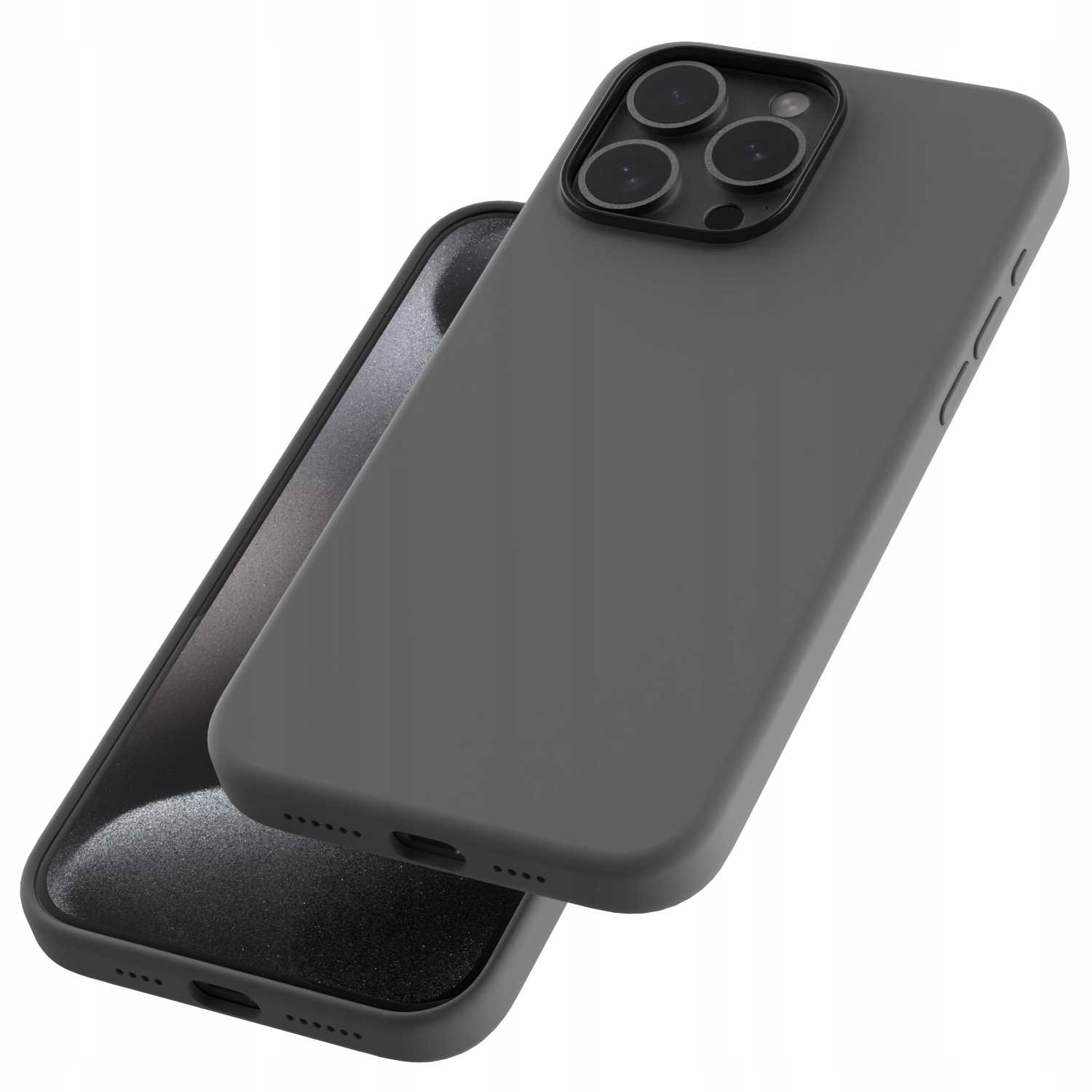 Spacecase Pure Mag iPhone 15 Pro Max gray