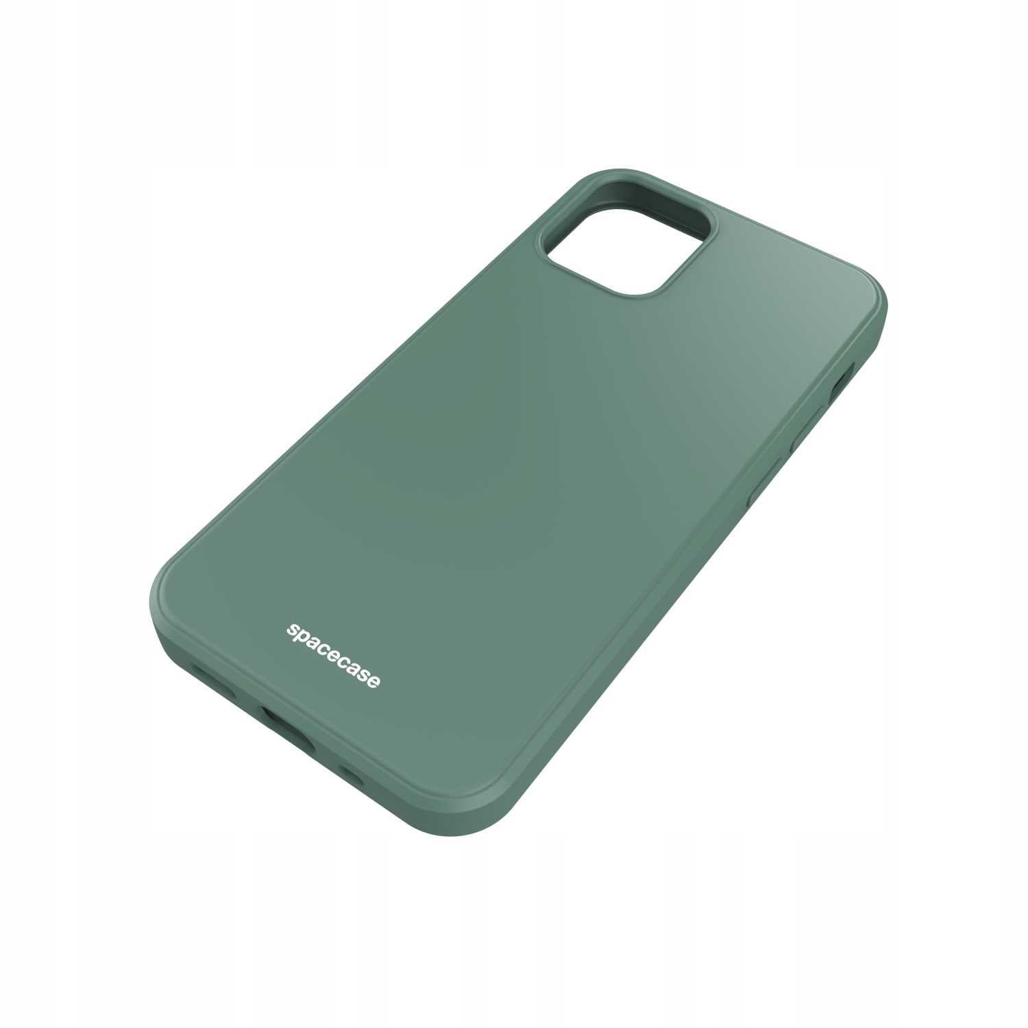 Spacecase Silicone Case iPhone 12 Mini dark green