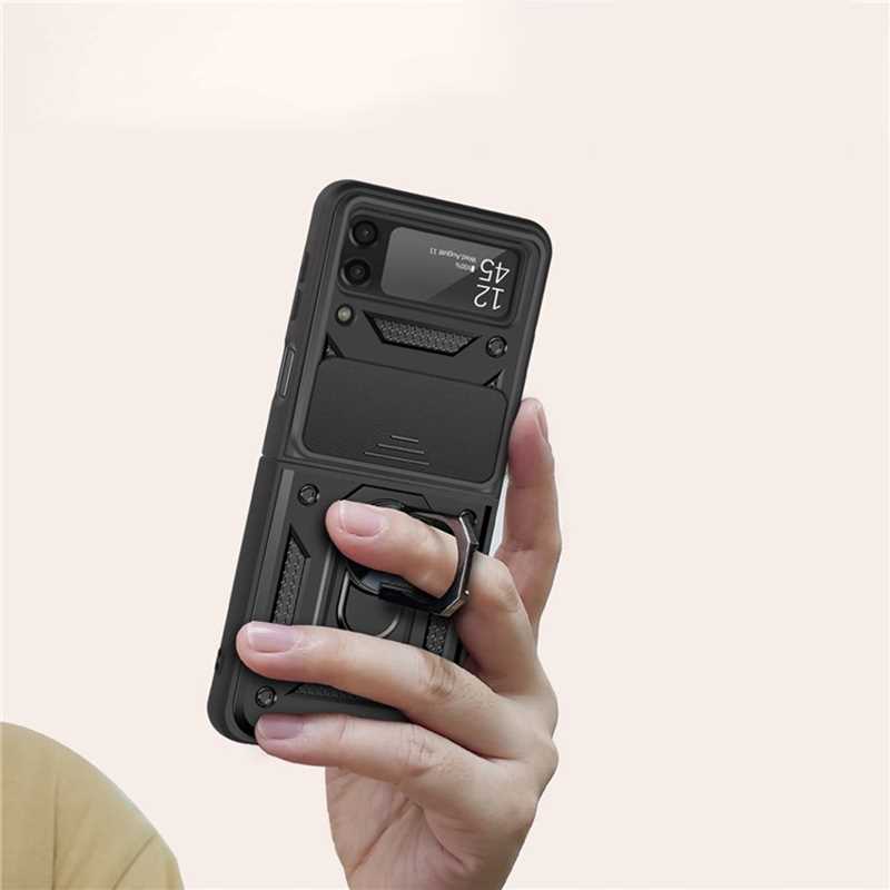 Spacecase Camring Galaxy Z Flip 4 Black