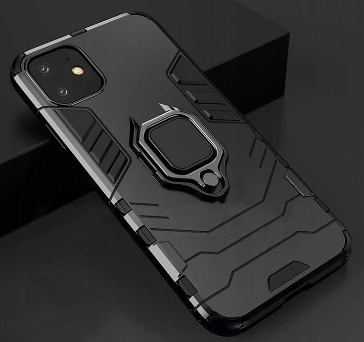 Spacecase X-Ring Iphone 11 Czarny