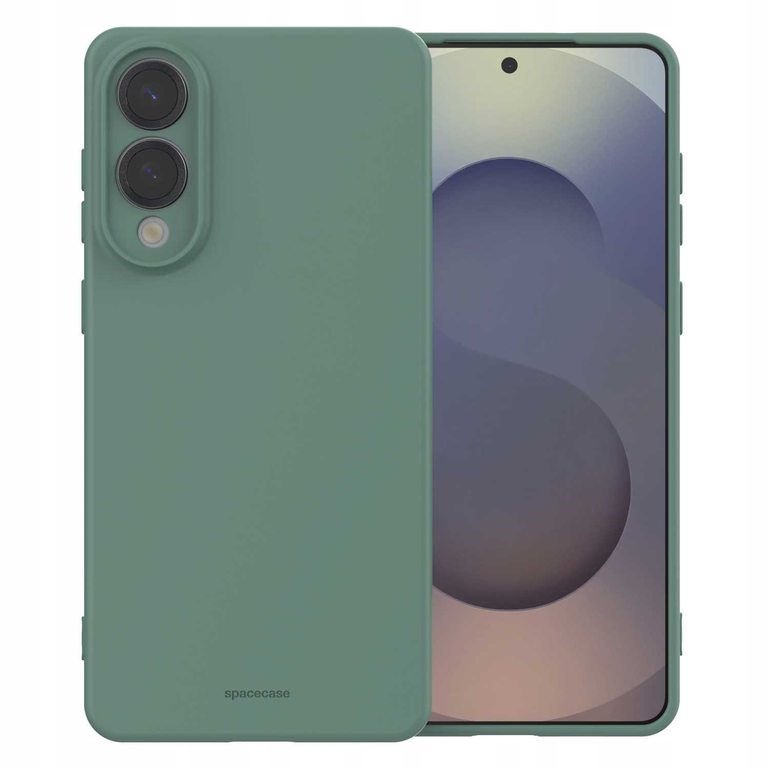 Spacecase Silicone Case 3.0 Galaxy S25 Edge Dark Green