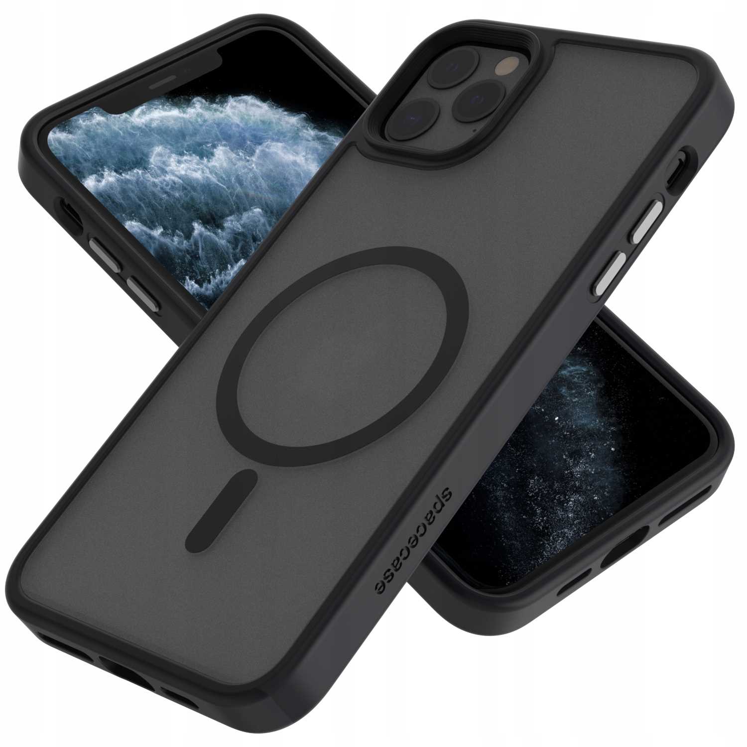 Spacecase Hybrid Mag Iphone 11 Pro Max Black