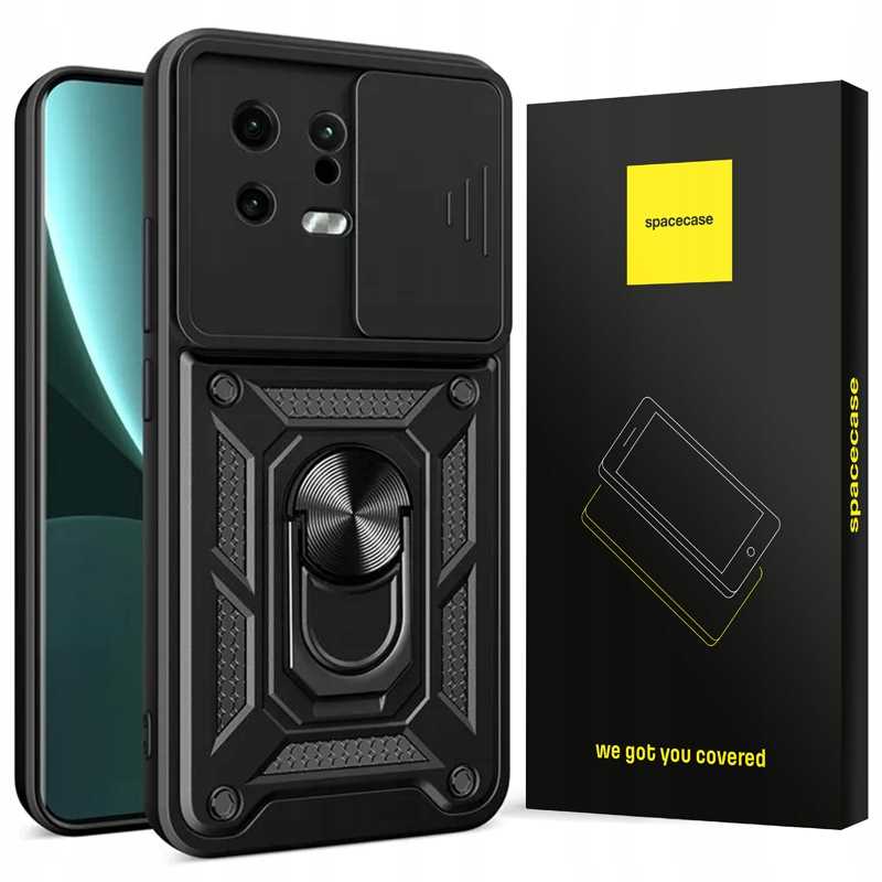 Spacecase Camring Xiaomi 13 black