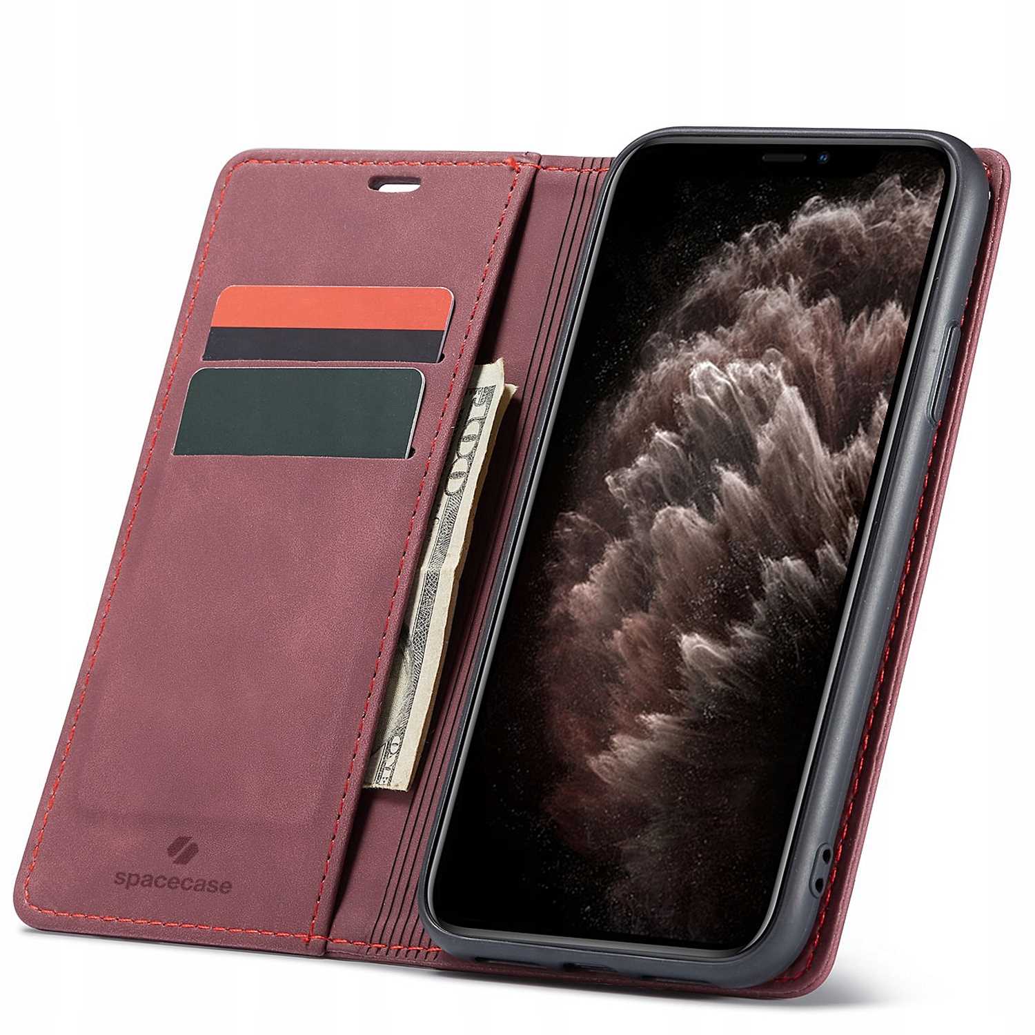 Spacecase Wallet iPhone 11 Pro red
